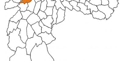 Kort over Butantã kvarter