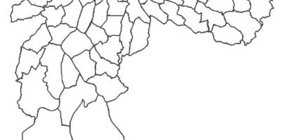Kort over Guaianases kvarter
