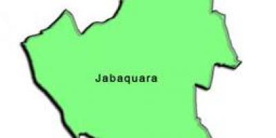 Kort over Jabaquara sub-præfekturet