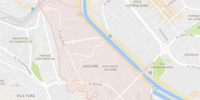 Kort over Jaguaré São Paulo