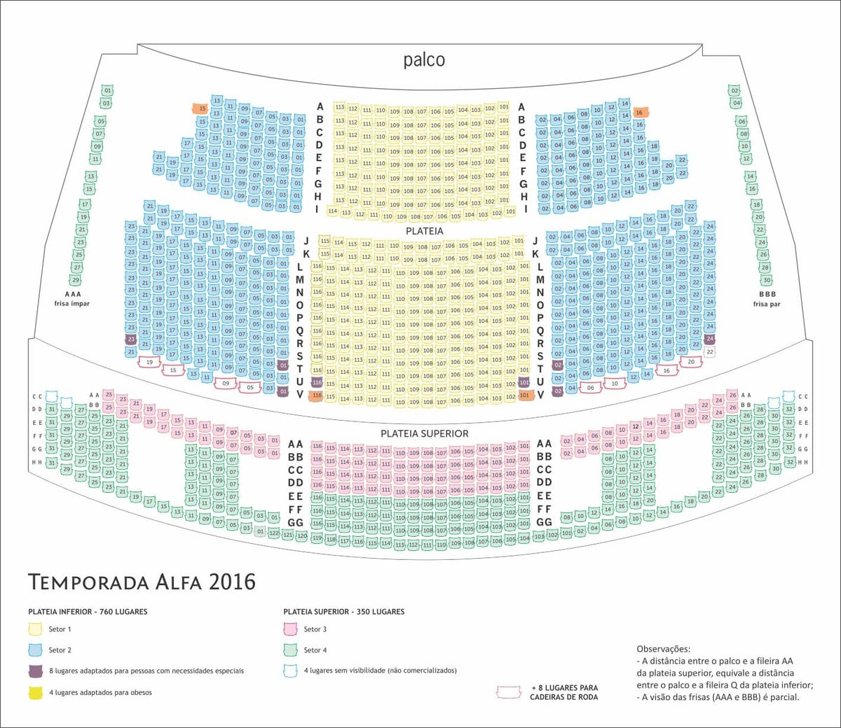 Kort af Alfa São Paulo theater