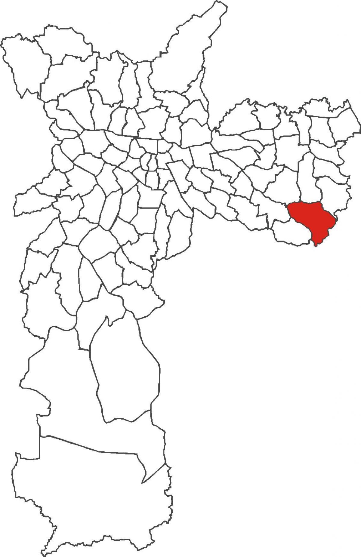 Kort over Iguatemi kvarter