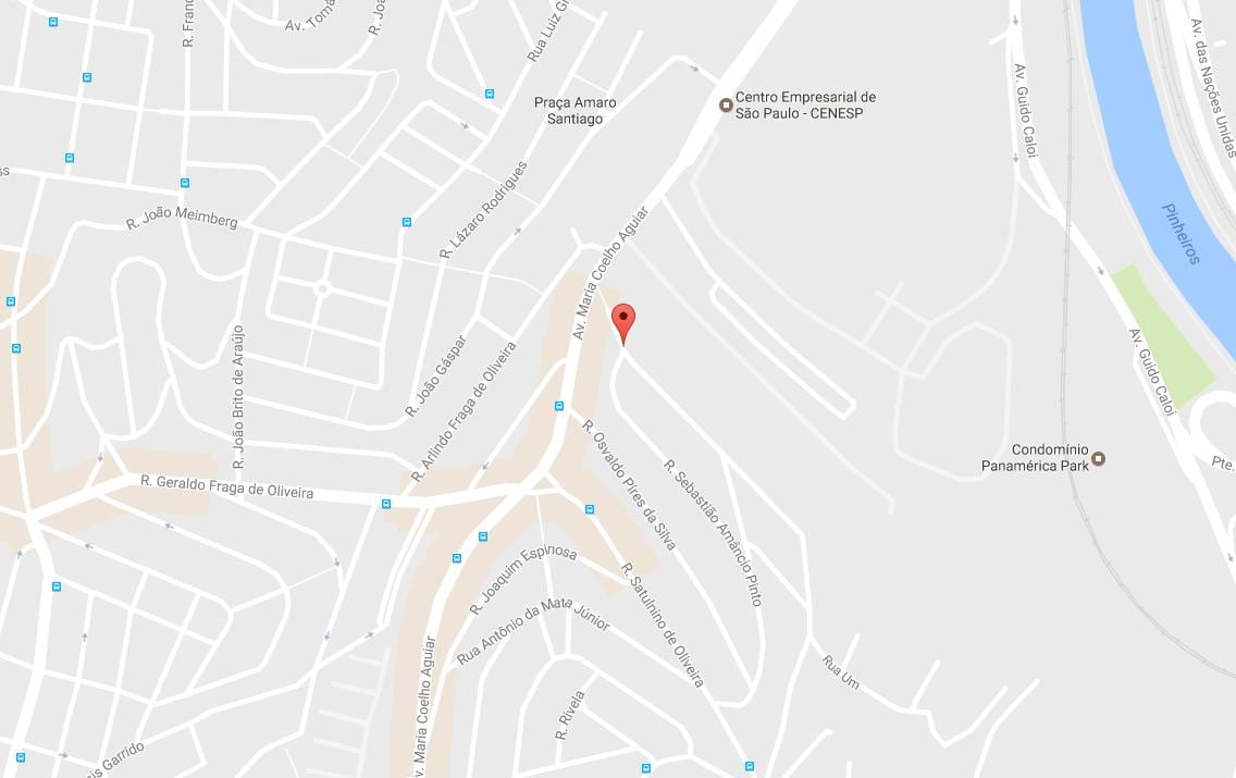 Kort af Jardim de São Luís São Paulo