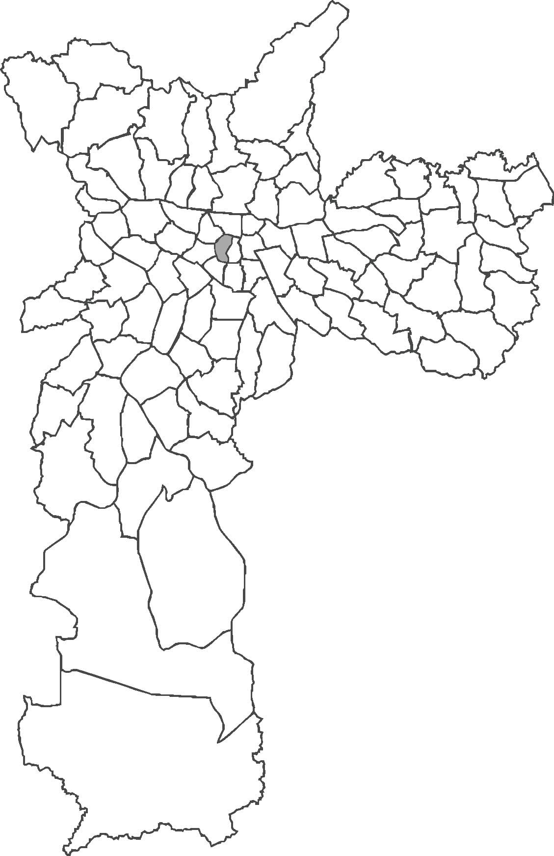 Kort over República kvarter