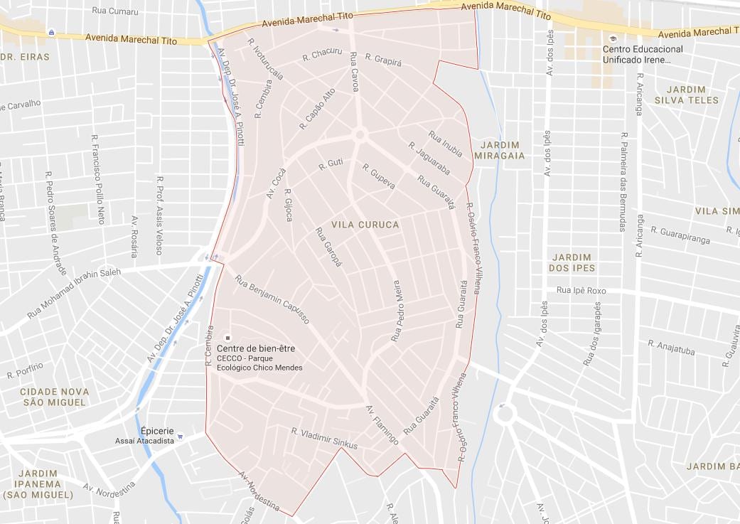 Kort Vila Curuçá São Paulo