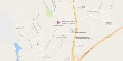 Kort over Anhangüera São Paulo