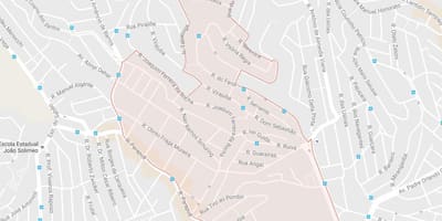 Kort over Brasilândia São Paulo