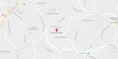 Kort over Campo Limpo São Paulo