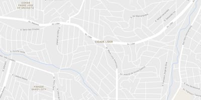 Kort over Cidade Lider São Paulo