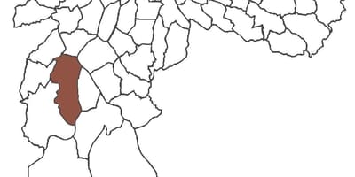 Kort af Jardim de São Luís kvarter
