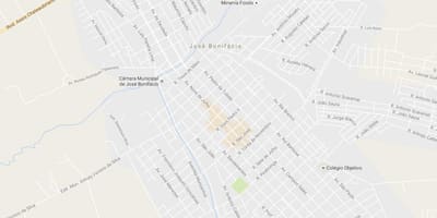 Kort over José Bonifácio São Paulo