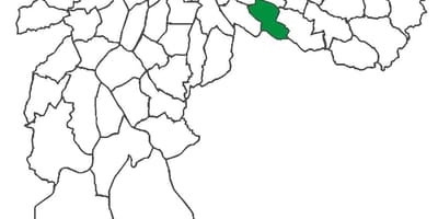 Kort over São Lucas kvarter