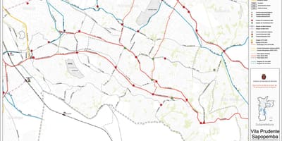 Kort Vila Prudente São Paulo - Offentlig transport